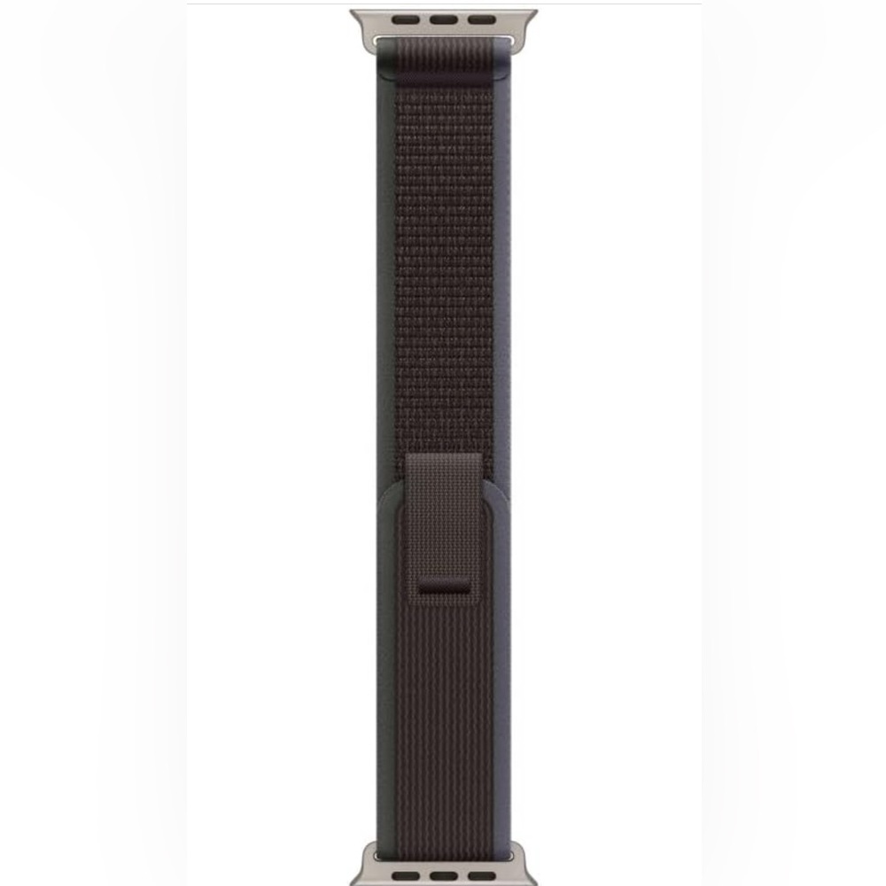 Apple Watch Band - Trail Loop (49mm) - Blue/Black with Titanium Finish - M/L - Picture 3 of 3